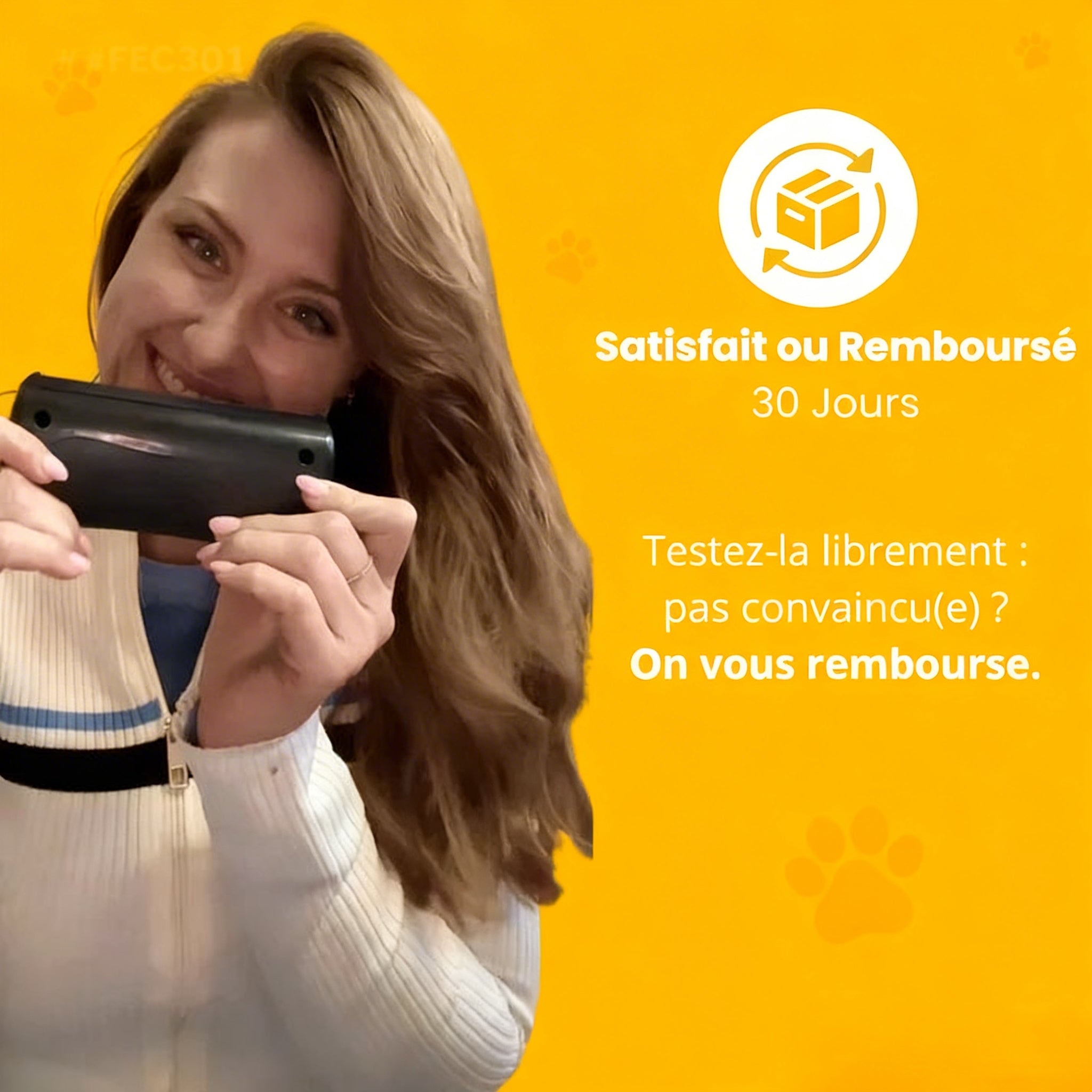 Le BrosseMatic™ – Brosse Anti-Poils Chiens